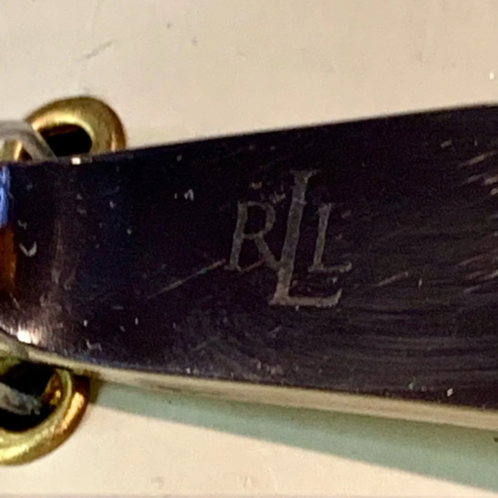RALPH LAUREN WENTWORTH TORTOISE SPREADERS KNIVES SET OF 4 STAINLESS STEEL